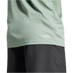 adidas Train Essentials Training T-Shirt Herren JC5193 - silver green/white XXL