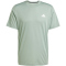 adidas Train Essentials Training T-Shirt Herren JC5193 - silver green/white XXL