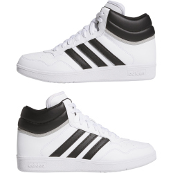 adidas Hoops 4.0 Mid-Top Sneaker JQ9993 - cloud white/core black/grey two 39 1/3