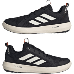 adidas TERREX Boat Climacool Wanderschuhe JI3499 - core black/chalk white/semi impact orange 41 1/3