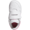 adidas Hoops 4.0 Sneaker Kinder JI0910 - cloud white/pink fusion/grey two 26.5