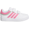 adidas Hoops 4.0 Sneaker Kinder JI0907 - cloud white/pink fusion/grey two 28