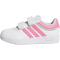adidas Hoops 4.0 Sneaker Kinder JI0907 - cloud white/pink fusion/grey two 28