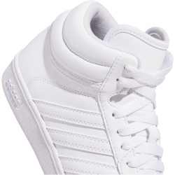 adidas Hoops 4.0 Mid-Top Sneaker Kinder JI3476 - cloud white/cloud white/core black 37 1/3