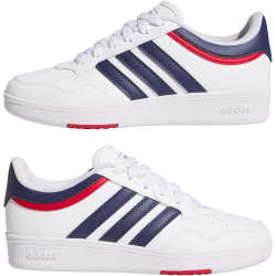 adidas Hoops 4.0 Sneaker Kinder JI3473 - cloud white/dark blue/team power red 2 36 2/3