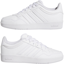 adidas Hoops 4.0 Sneaker Kinder JI3470 - cloud white/cloud white/core black 36