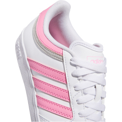adidas Hoops 4.0 Sneaker Kinder JI0900 - cloud white/bliss pink/grey two 36 2/3