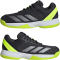 adidas Courtflash Tennisschuhe Kinder JI2449 - carbon/iron met./lucid lemon 34