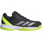 adidas Courtflash Tennisschuhe Kinder JI2449 - carbon/iron met./lucid lemon 36 2/3