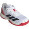 adidas Courtflash Tennisschuhe Kinder JI2448 - cloud white/core black/lucid red 34