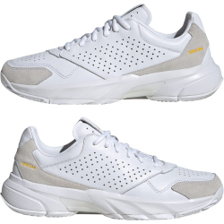 adidas CourtJam Control 3 Premium Tennisschuhe JI4235 - cloud white/cloud white/cloud white 36 2/3