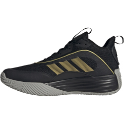 adidas Own the Game 3 Mid-Top Basketballschuhe Herren IF4566 - core black/gold met./mgh solid grey 40