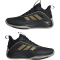 adidas Own the Game 3 Mid-Top Basketballschuhe Herren IF4566 - core black/gold met./mgh solid grey 42 2/3