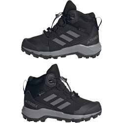 adidas TERREX Gore-Tex Mid-Top Wanderschuhe Kinder IE6079 - core black/grey three/core black 29