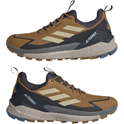 adidas TERREX Free Hiker 2.0 Gore-Tex Low-Top Wanderschuhe Herren JP5611 - bronze strata/savannah/carbon 40