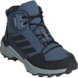 adidas TERREX AX4R Rain.Rdy Mid-Top Wanderschuhe Kinder JI1892 - wonder steel/core black/magic grey 39 1/3