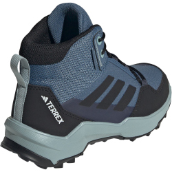 adidas TERREX AX4R Rain.Rdy Mid-Top Wanderschuhe Kinder JI1892 - wonder steel/core black/magic grey 39 1/3