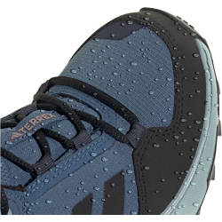 adidas TERREX AX4R Rain.Rdy Mid-Top Wanderschuhe Kinder JI1892 - wonder steel/core black/magic grey 39 1/3