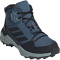 adidas TERREX AX4R Rain.Rdy Mid-Top Wanderschuhe Kinder JI1892 - wonder steel/core black/magic grey 39 1/3