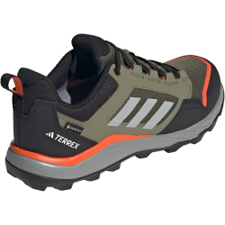 adidas TERREX Tracerocker 2.0 Gore-Tex Trailrunning-Schuhe Herren JI1305 - olive strata/ch solid grey/semi impact orange 38 2/3