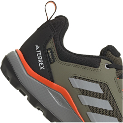 adidas TERREX Tracerocker 2.0 Gore-Tex Trailrunning-Schuhe Herren JI1305 - olive strata/ch solid grey/semi impact orange 38 2/3