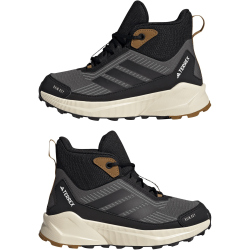adidas TERREX Trailmaker 2 Mid Rain.Rdy Mid-Top Wanderschuhe Kinder IH2882 - grey six/core black/bronze strata 34