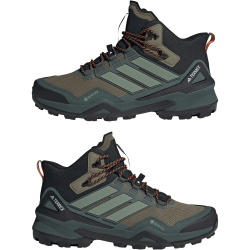adidas TERREX Skychaser Gore-Tex Mid-Top Wanderschuhe Herren IH2804 - olive strata/silver green/core black 39 1/3