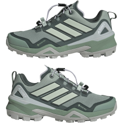 adidas TERREX Skychaser Gore-Tex Wanderschuhe Damen IH1101 - silver green/linen green/legend ivy 41 1/3