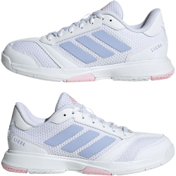 adidas Ligra 8 Handballschuhe Damen IH8120 - cloud white/violet tone/clear pink 42