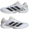 adidas Adizero Ubersonic 5 Tennisschuhe Herren IE1376 - cloud white/core black/silver met. 40