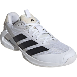 adidas Adizero Ubersonic 5 Tennisschuhe Herren IE1376 - cloud white/core black/silver met. 42