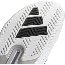 adidas Adizero Ubersonic 5 Tennisschuhe Herren IE1376 - cloud white/core black/silver met. 42