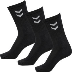 3er Pack hummel Basic Sportsocken black 10 (36-40)