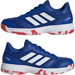 adidas Ligra 8 Handballschuhe Kinder IH8245 - team royal blue/cloud white/pure ruby 33