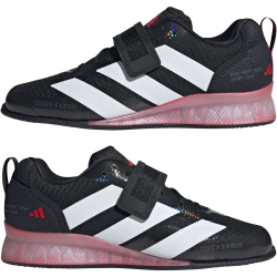 adidas Adipower 3 Gewichtheberschuhe IH8232 - core black/cloud white/pure ruby 45 1/3