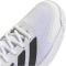 adidas Ubersonic Tennisschuhe Kinder IH8169 - cloud white/core black/silver met. 35.5