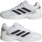 adidas Ubersonic Tennisschuhe Kinder IH8169 - cloud white/core black/silver met. 35.5