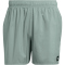 adidas Solid CLX Short-Length Badeshorts Herren JC9920 - silver green/black S