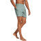 adidas Solid CLX Short-Length Badeshorts Herren JC9920 - silver green/black S