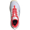 adidas Avaflash Low-Top Tennisschuhe Damen IH0511 - cloud white/silver met./lucid red 38 2/3