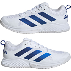 adidas Court Team Bounce 2.0 Hallenschuhe Herren IH5549 - cloud white/team royal blue/cloud white 40 2/3