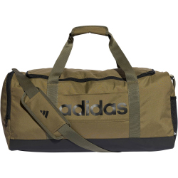 adidas Linear Duffel Trainingstasche M (39 Liter) IN6119 - olive strata/black