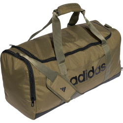 adidas Linear Duffel Trainingstasche M (39 Liter) IN6119 - olive strata/black