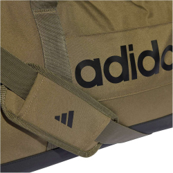 adidas Linear Duffel Trainingstasche M (39 Liter) IN6119 - olive strata/black