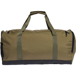adidas Linear Duffel Trainingstasche M (39 Liter) IN6119 - olive strata/black