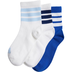 3er Pack adidas Ribbed Socken JD1348 - white/white/team royal blue 34-36