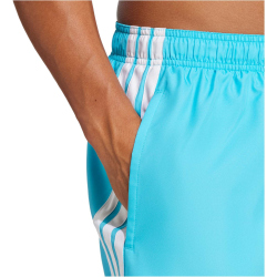 adidas 3-Streifen 3" Badeshorts Herren JL5571 - lucid cyan/white XS