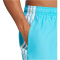 adidas 3-Streifen 3" Badeshorts Herren JL5571 - lucid cyan/white S