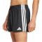 adidas 3-Streifen 3" Badeshorts Herren JG1031 - black/white S