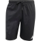 adidas 3-Streifen 8" Badeshorts Herren JG1030 - black/white M
